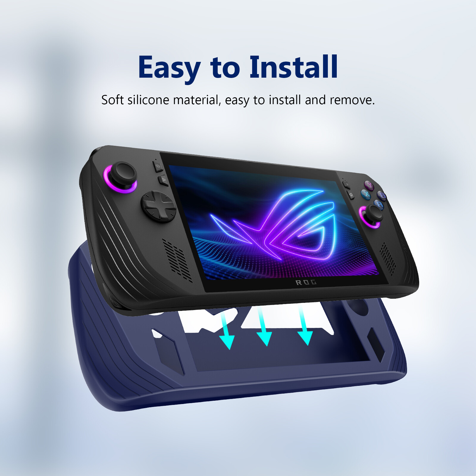 Console Protective Soft Case For ASUS Rog Ally X 2024 Gaming Handheld Accessory