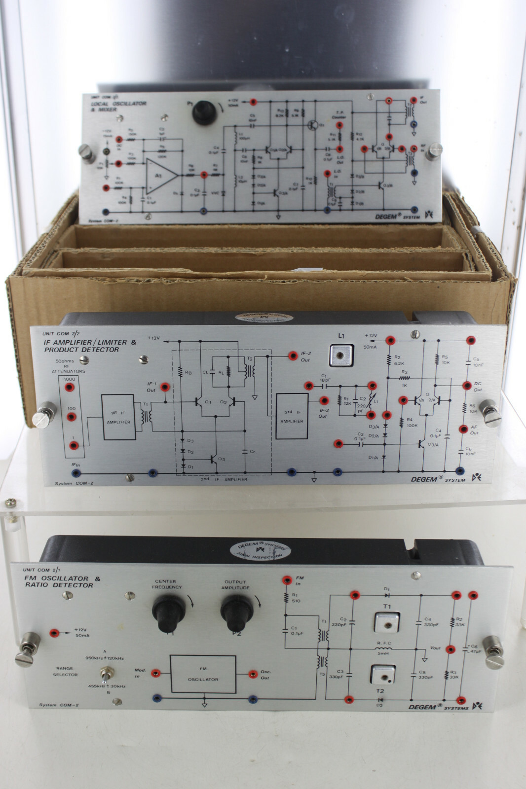 DEGEM SYSTEMS UNITCOM 2 FM OSCILLATOR RADIO IF AMPLIFIER MIXER