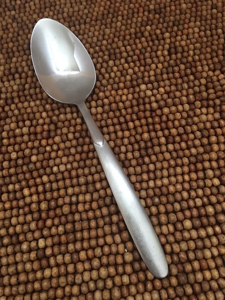 Cambridge Stainless Glossy Satin CRESCENT Tablespoon Serving SPOON 8 1/8"