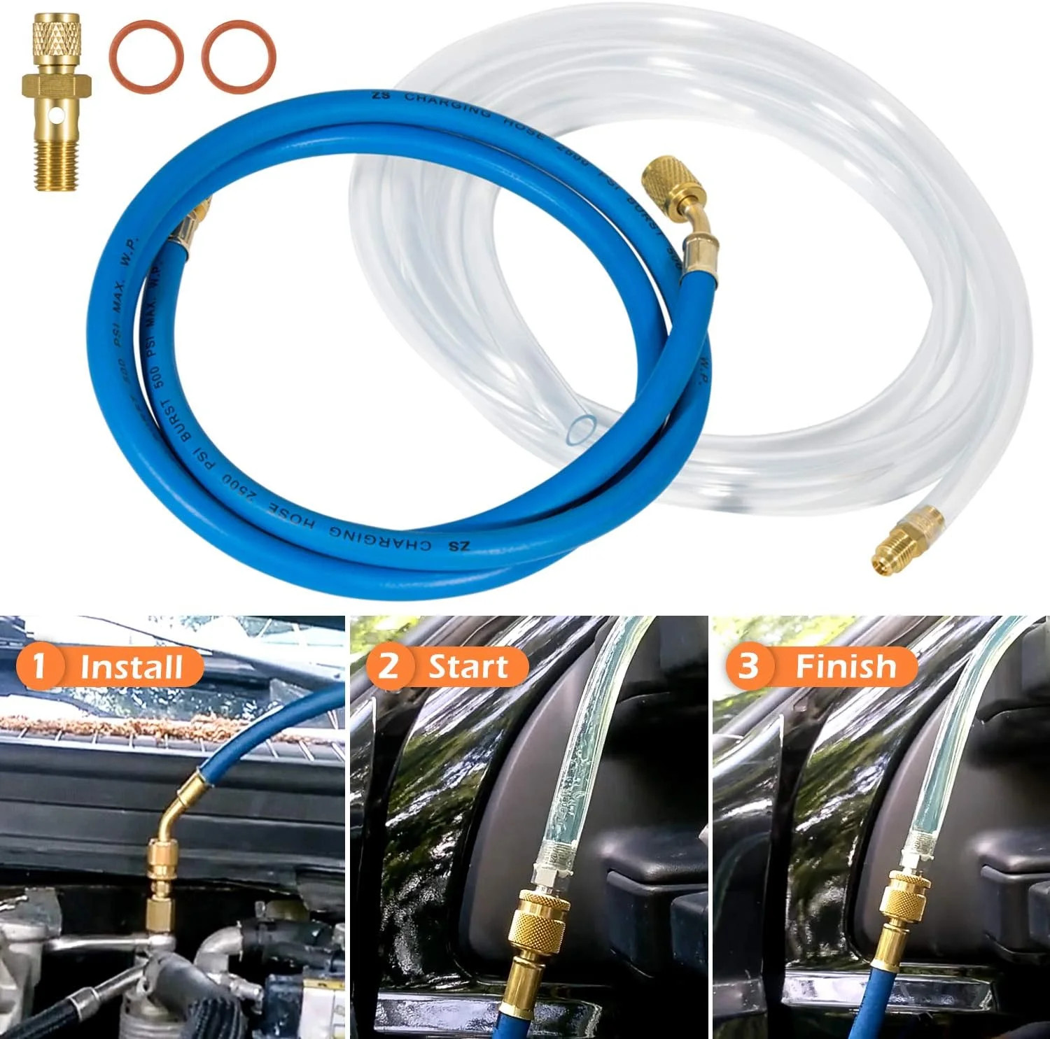 Fuel Filter Air Bleeder Service Kit for Ford 6.4L Powerstroke Diesel Engines 200