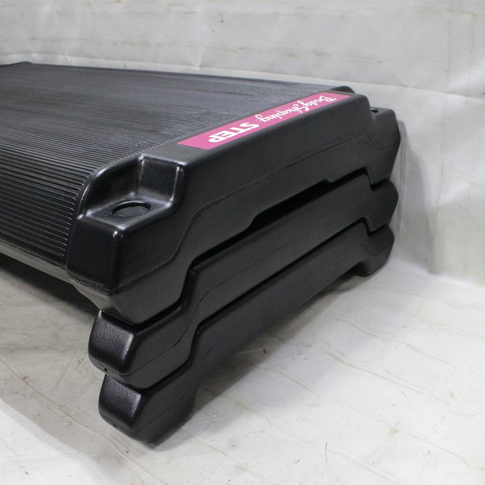 Step Exercise Aerobics Exercise Stepper Body Adjustable Step USA Made No VHS