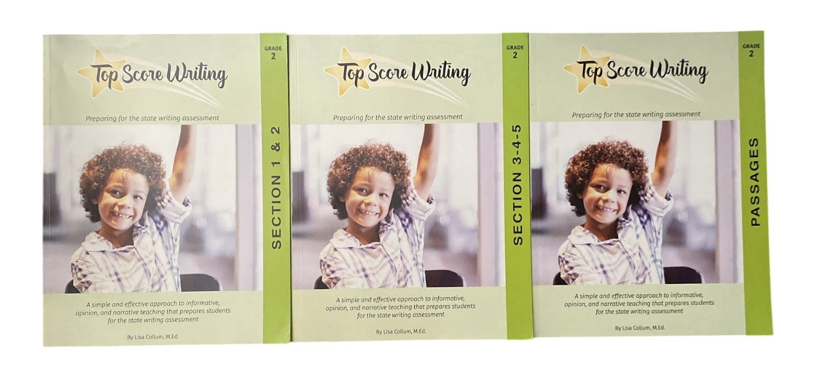 Top Score Writing Grade 2 Complete 3 Book Curriculum Set State Assessment