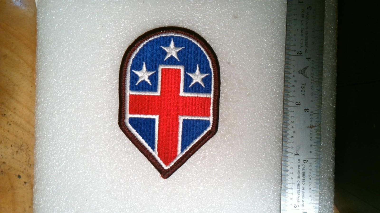 MILITARY PATCH SEW ON COLORED US ARMY 332ND MEDICAL BRIGADE BRAND NEW