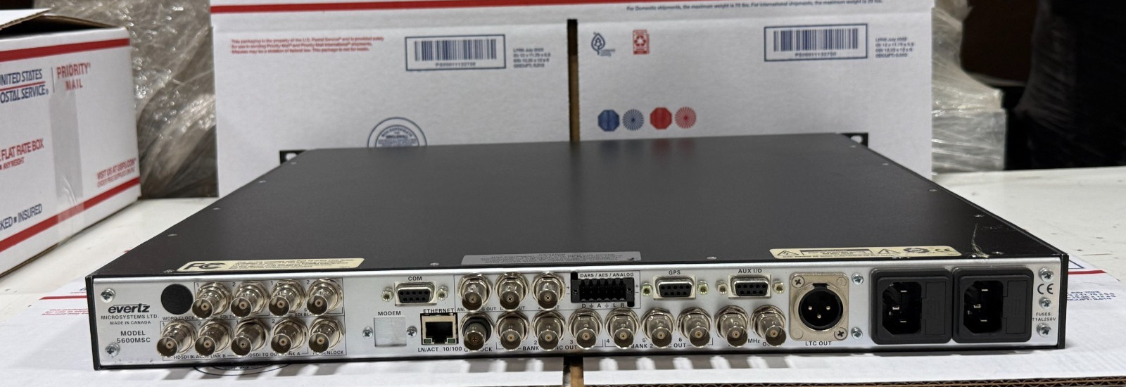 Evertz Master Clock / SPG 5600MSC