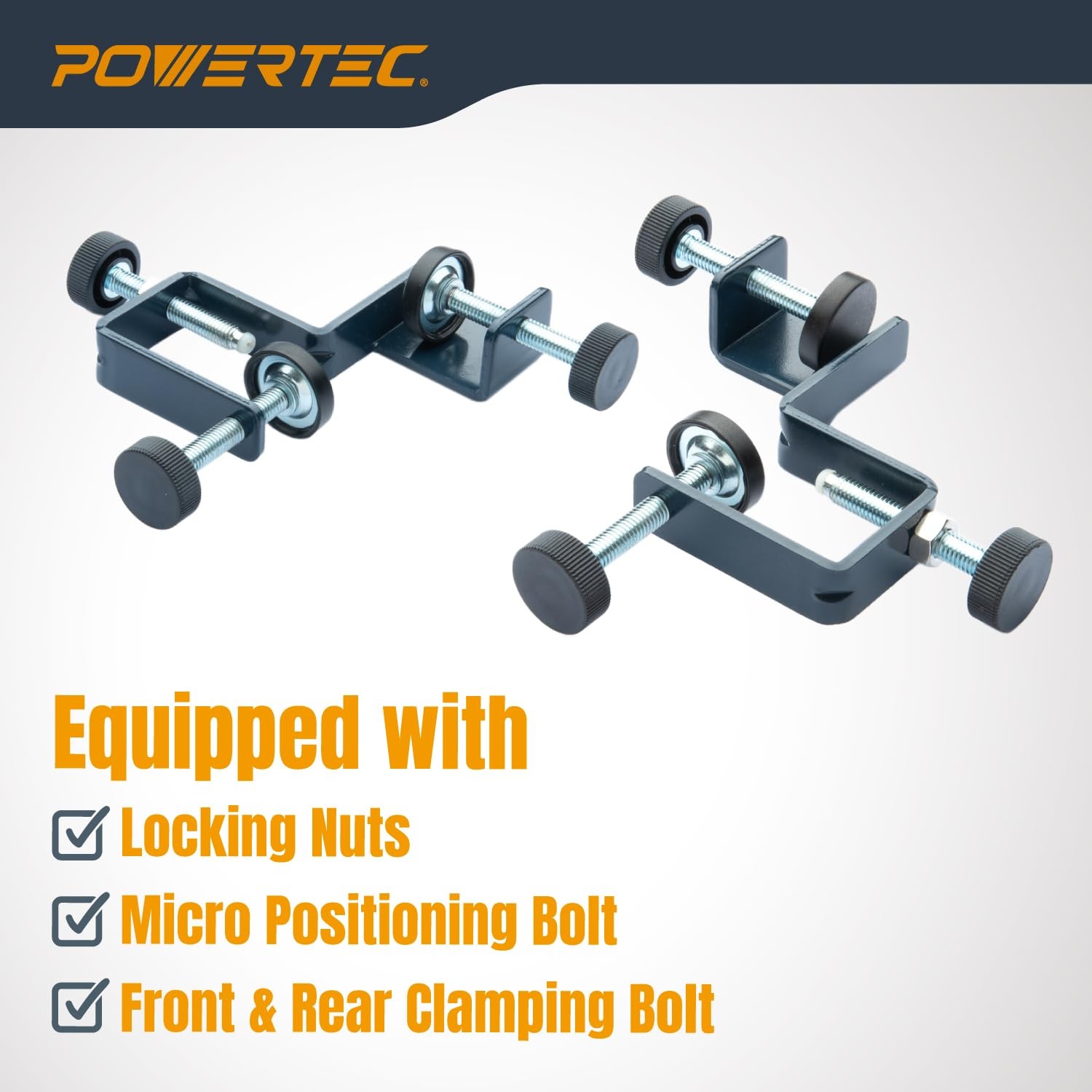 Drawer Front Installation Clamps, Adjustable Cabinet Assembly Clamps, 2PC Set