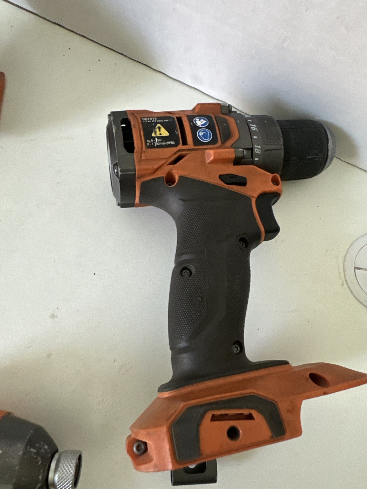 RIDGID TOOLS TOOL SET 3PCS **For Parts or Repair**