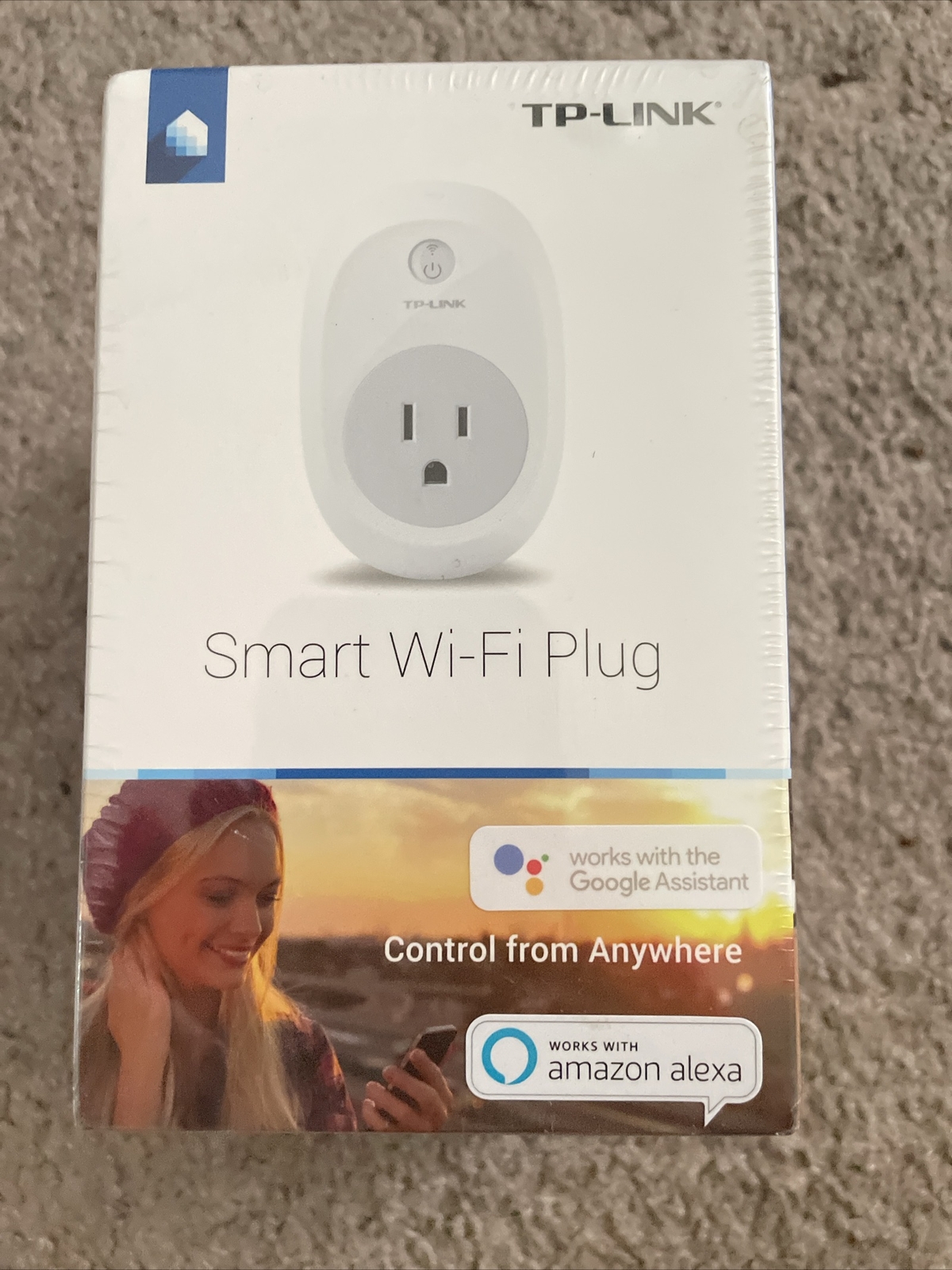 TP-Link - HS100 - Smart WiFi Plug - w/ Google Assistant & Amazon Alexa