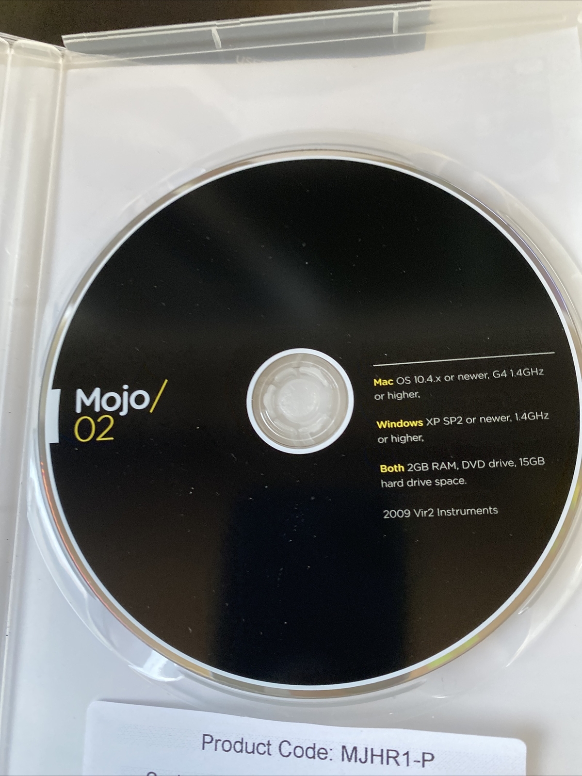 2009 Vir2 MOJO: HORN SECTION MAC/PC Plugin Software - Only CDS