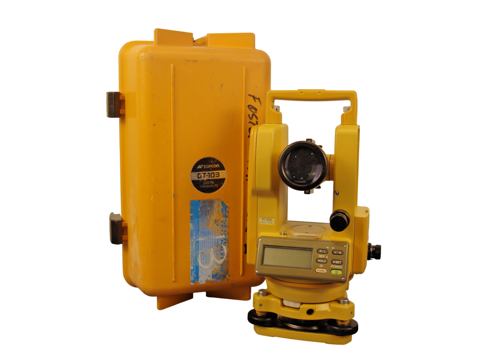 Topcon DT-103 Digital Theodolite DT-100 Series Surveying Level  NO Battery Pack