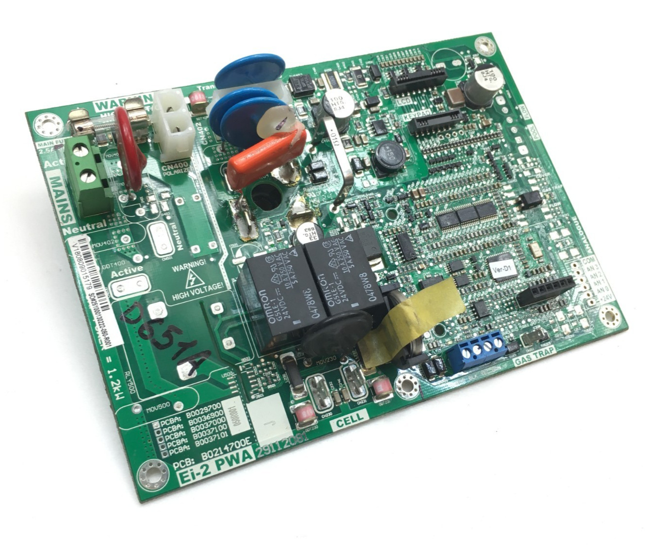 JANDY Pro B0029700 J TruClear Chlorinator Control Board B0214700E Ei-2 PWA D651A