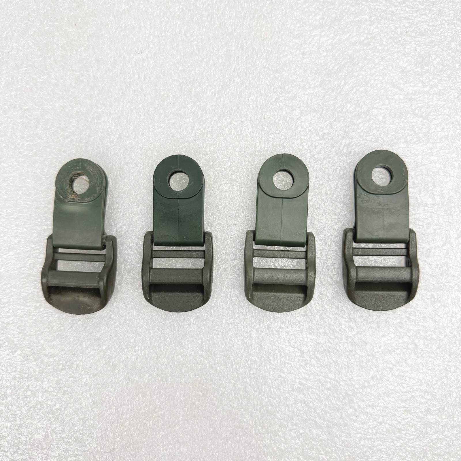 4pk MICH ACH Chinstrap Helmet 4-Point Retention Chin Strap H Harness Buckle MSA