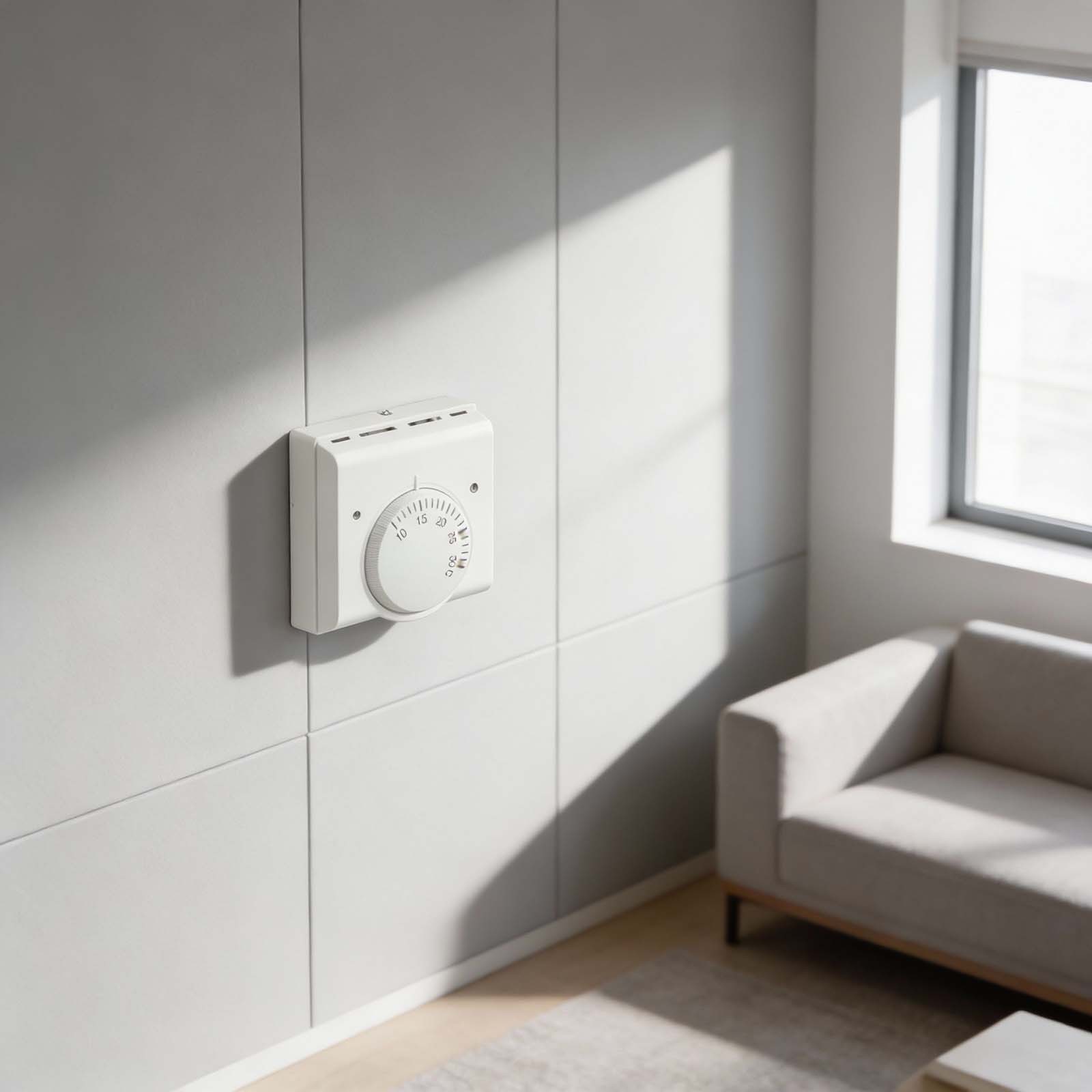 Room Thermostat Floor Heating For Mounted With On/off Switch Controller / New