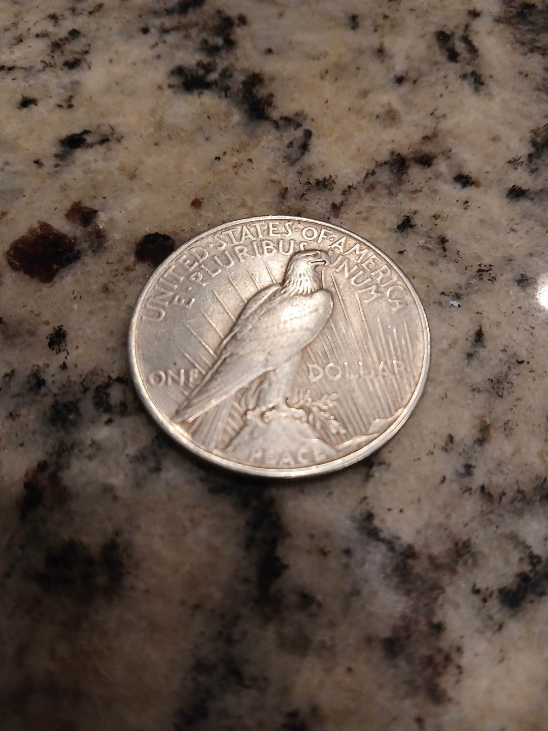 1922 SILVER PEACE DOLLAR NO MINT MARK GREAT SHAPE