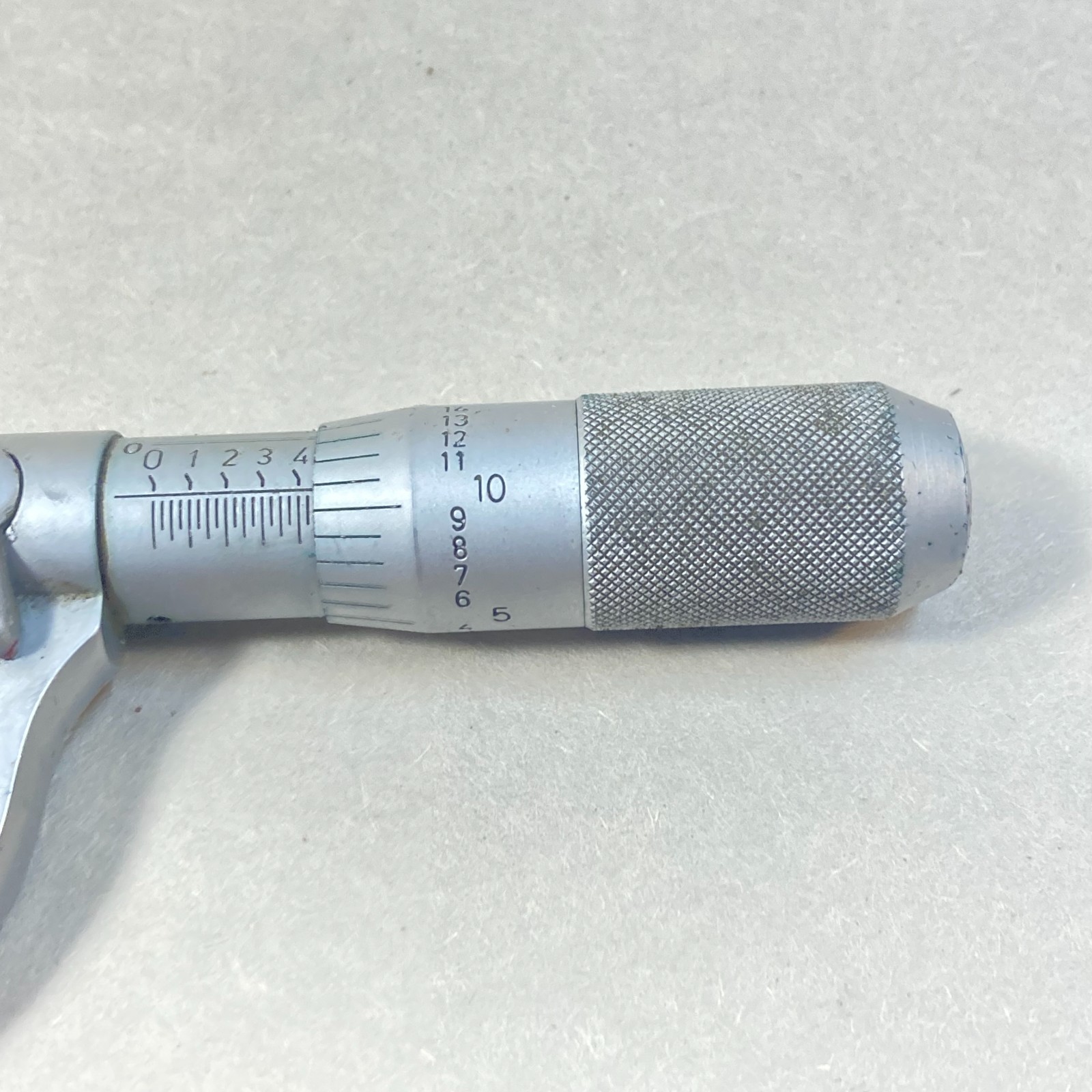 Fowler Helios Outside Micrometer 0-1" .0001" Thimble Lock Germany