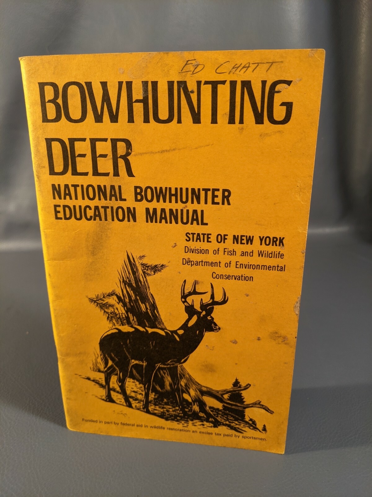 Vintage Bowhunting Deer Education Manual 1975 Hunting Info Booklet