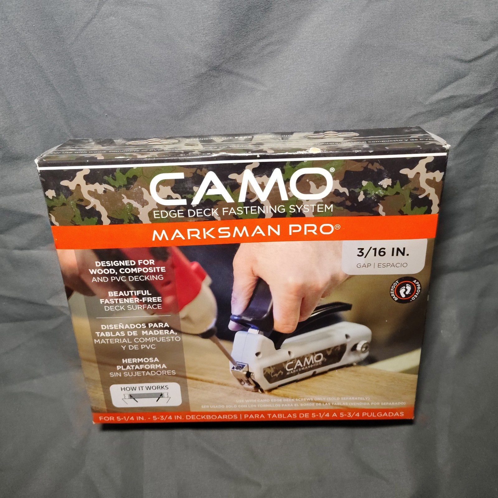 Camo Marksman Pro 3/16 in Spacing Deck Tool for Edge Screw Hidden Deck Fasteners