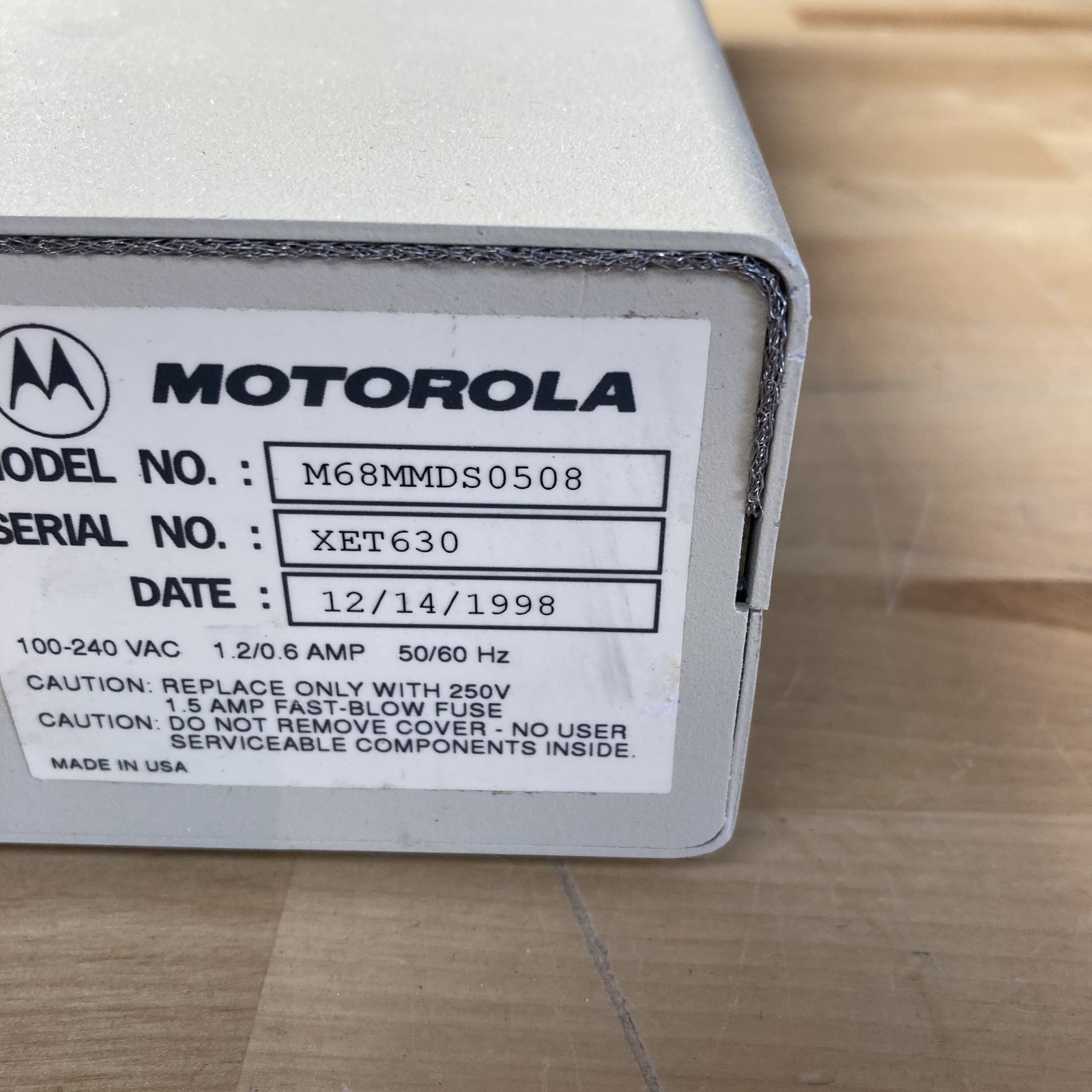 Motorola MMDS0508 Modular Development Emulator Kit XET
