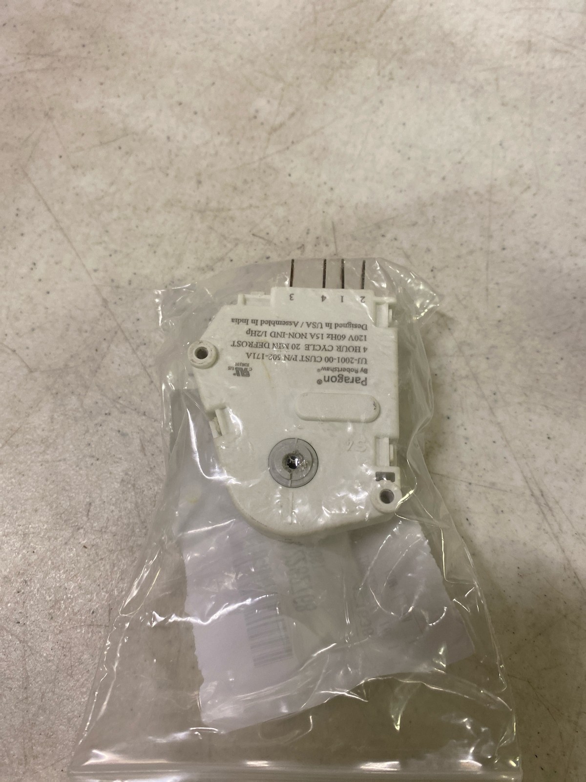Beverage-Air Timer, Defrost