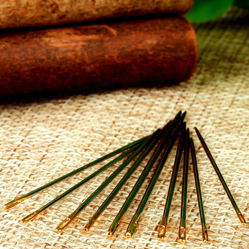 10X Leather Canvas Sewing Stitching Needles Leathercraft Handmade Repair Tool E
