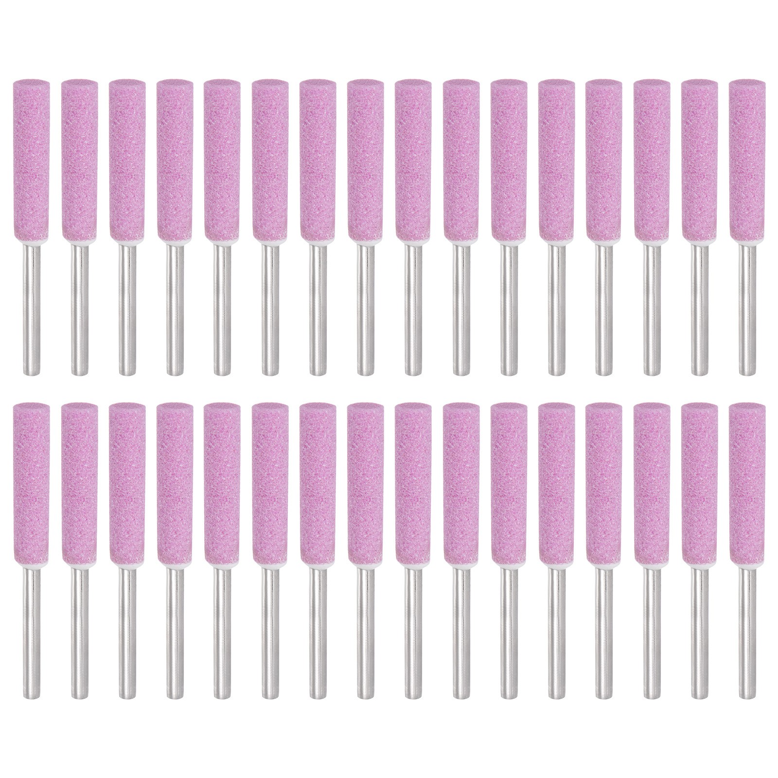 7/32" Diamond Chainsaw Sharpener Sharpening Stone Grinding File Pink 32Sets