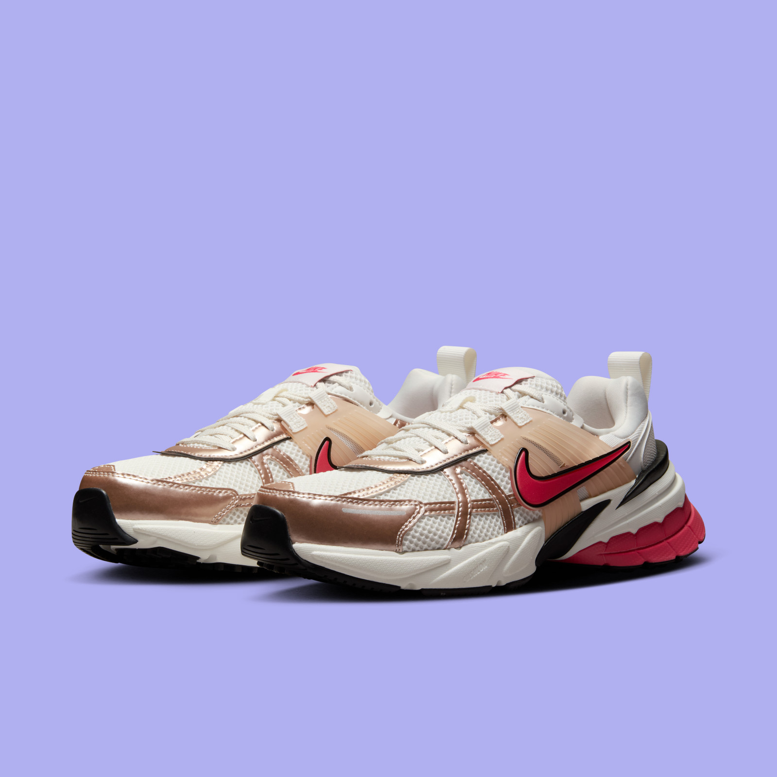 Nike V2k Run White Aster Pink HJ7389-838 Women's Size 8 Shoes #73D