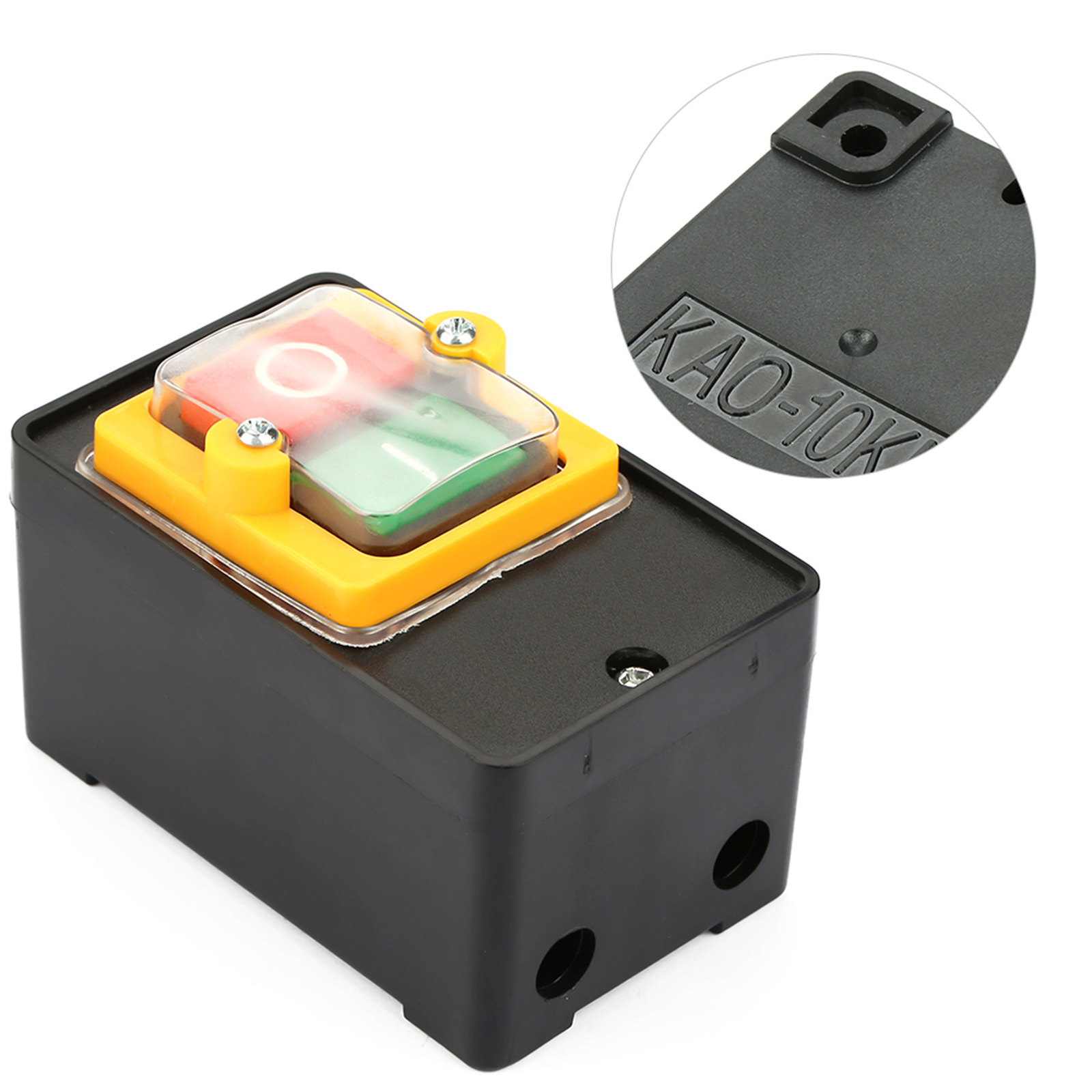 AC220V/380V 10A Waterproof ON/OFF Pushbutton Switch Push Button