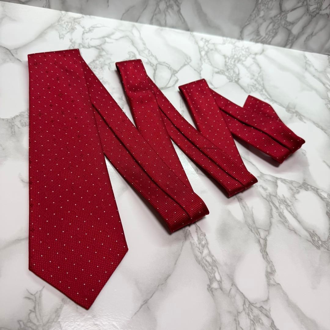 Louis Vuitton 100% Silk Monogram Tie Luxury Brand Used