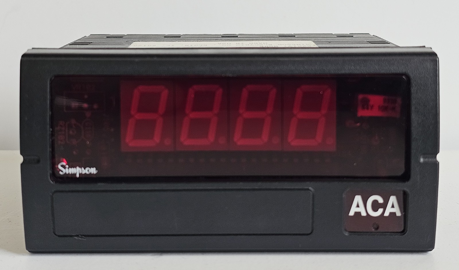 Simpson F35-1-46-0-H Falcon F35 Series Digital Panel Meter 5 A AC  120 VAC. NEW