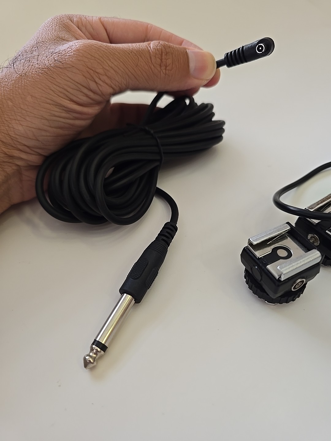 Optical Slave And Multi Connection Hotshoe (2) For Flash And Sync Cable - Mint