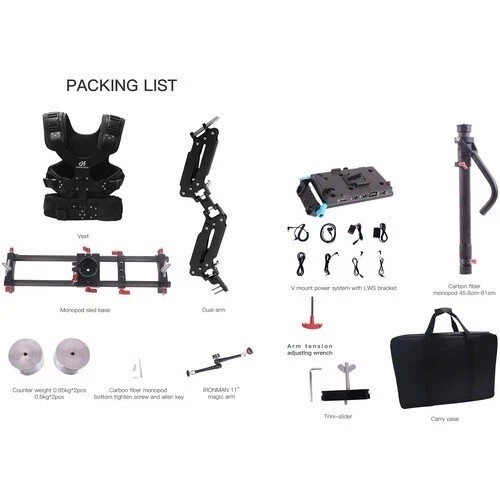 DF DIGITALFOTO Thanos Pro II Support Vest Rotating Steadicam , Video stabilizer