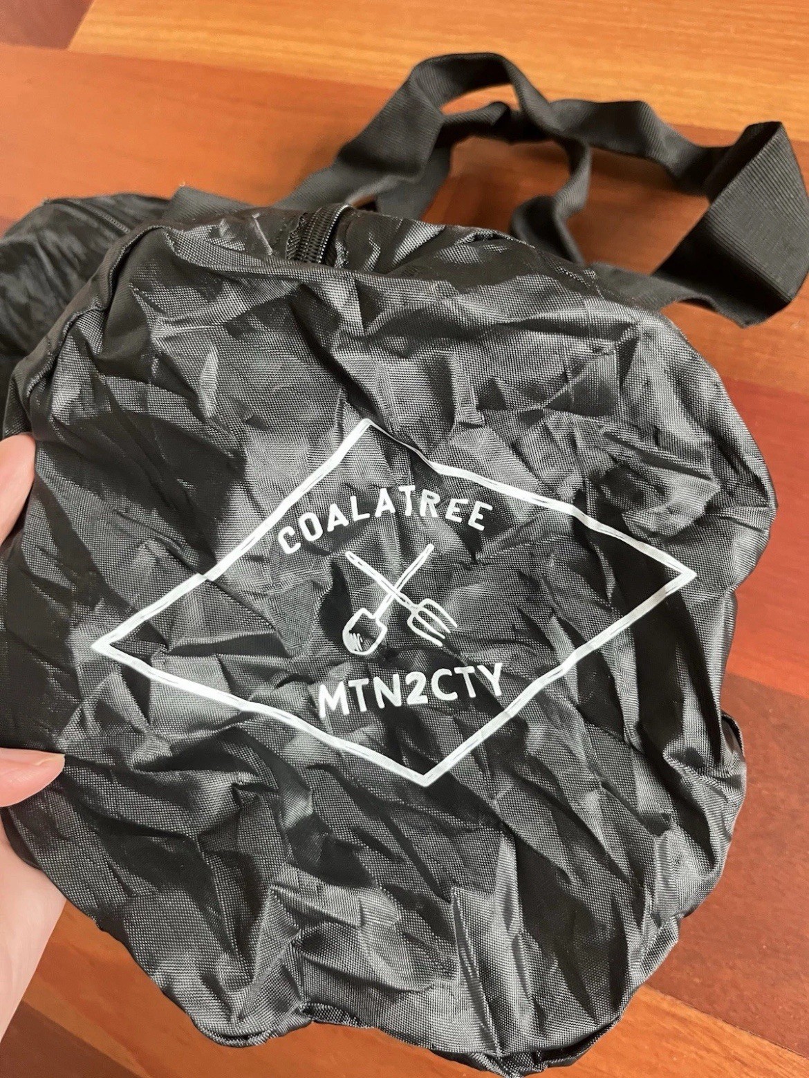 MTN2CTY Nomad Packable Duffel Bag - Black