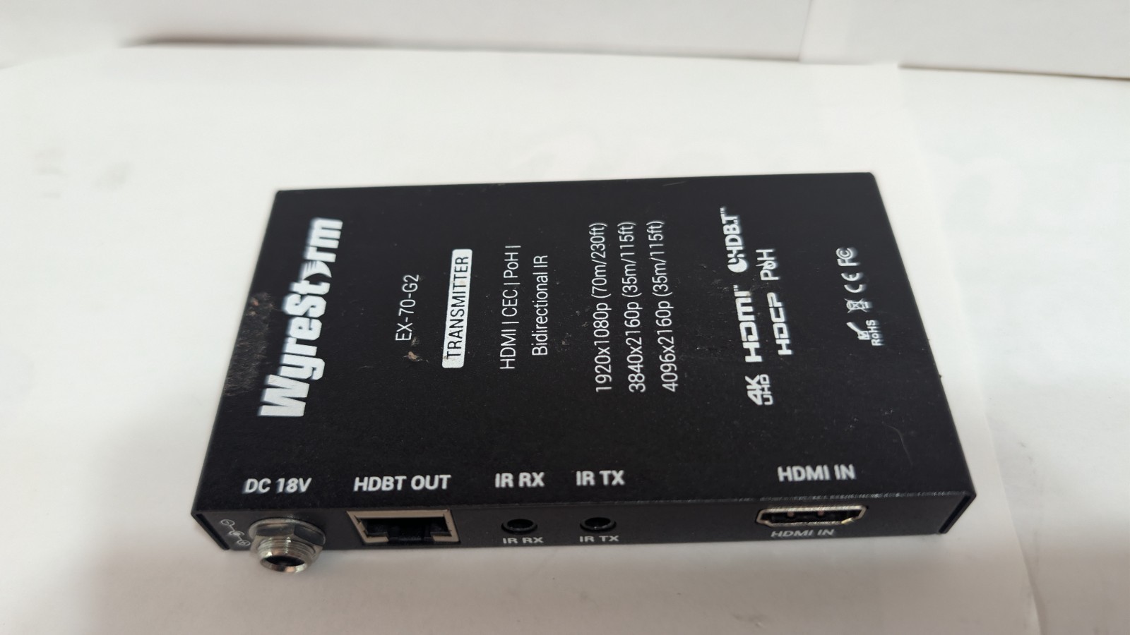 WyreStorm EX-70-G2 TX HDBaseT HDMI Transmitter | Excellent Condition