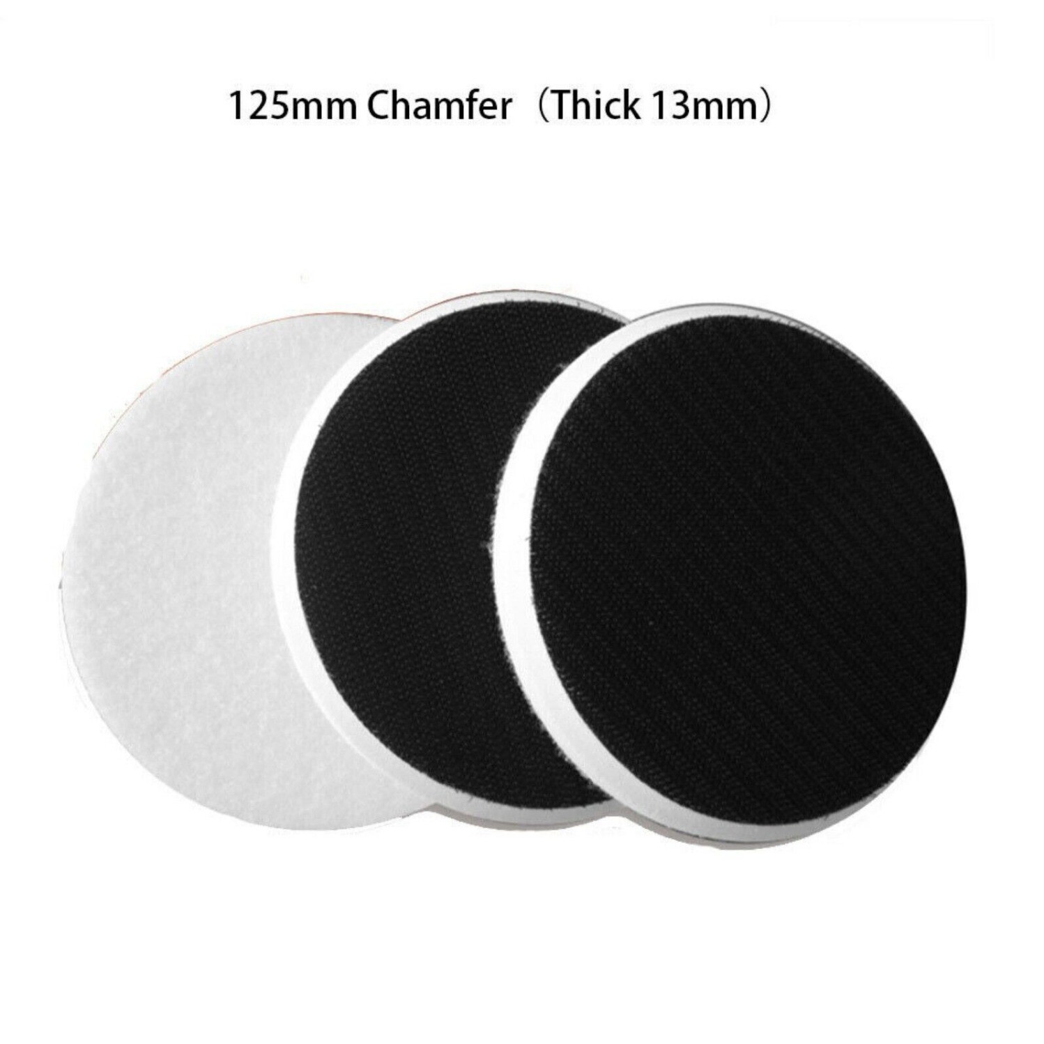 5" Interface Pad Soft Foam Pad Hook & Loop Buffer Backing Pad Sanding Polishing