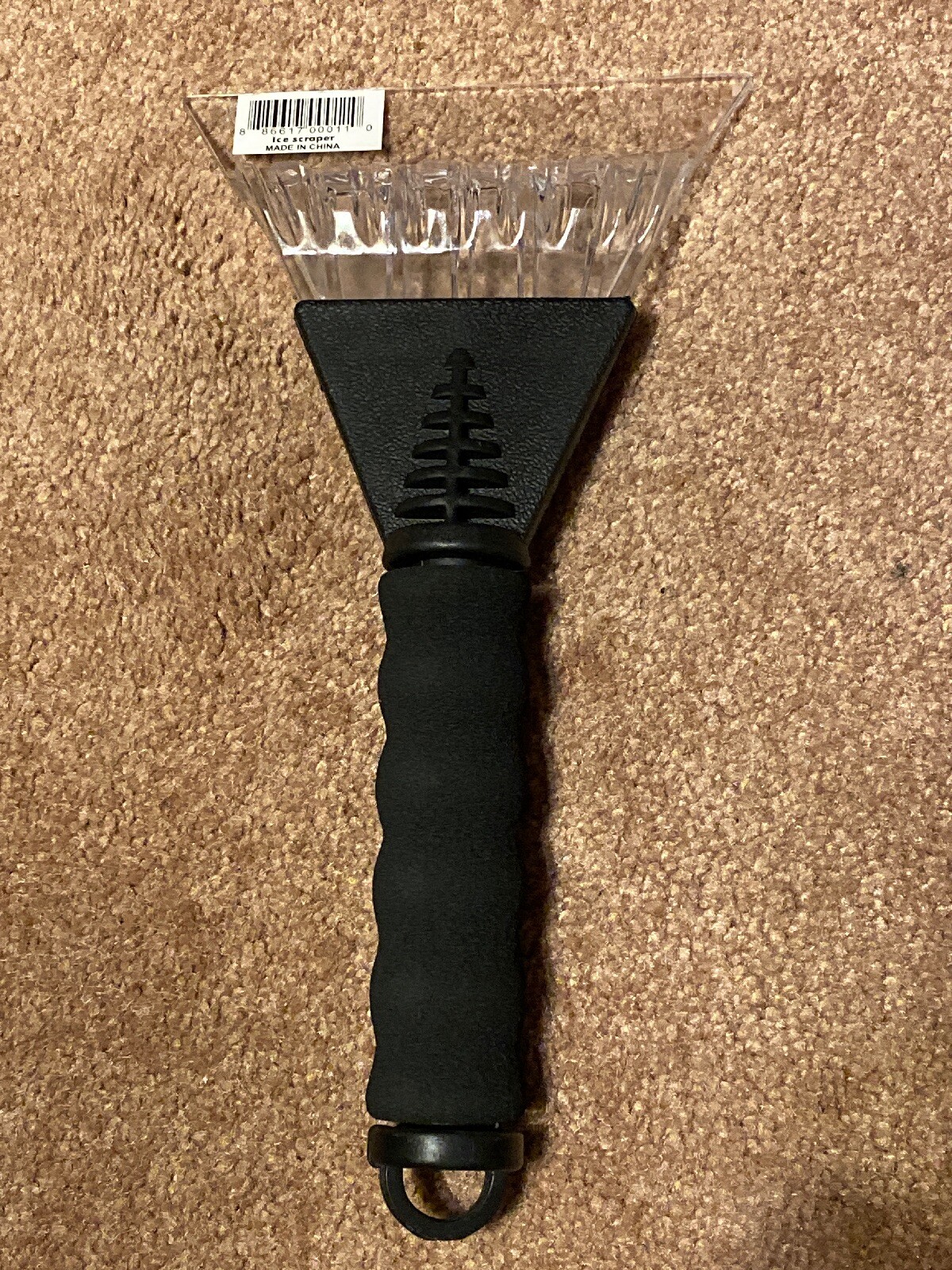 Fall    Ice Scraper - 10' * 5.25 " - Comfortable Foam Handle       FAST SHIPPING