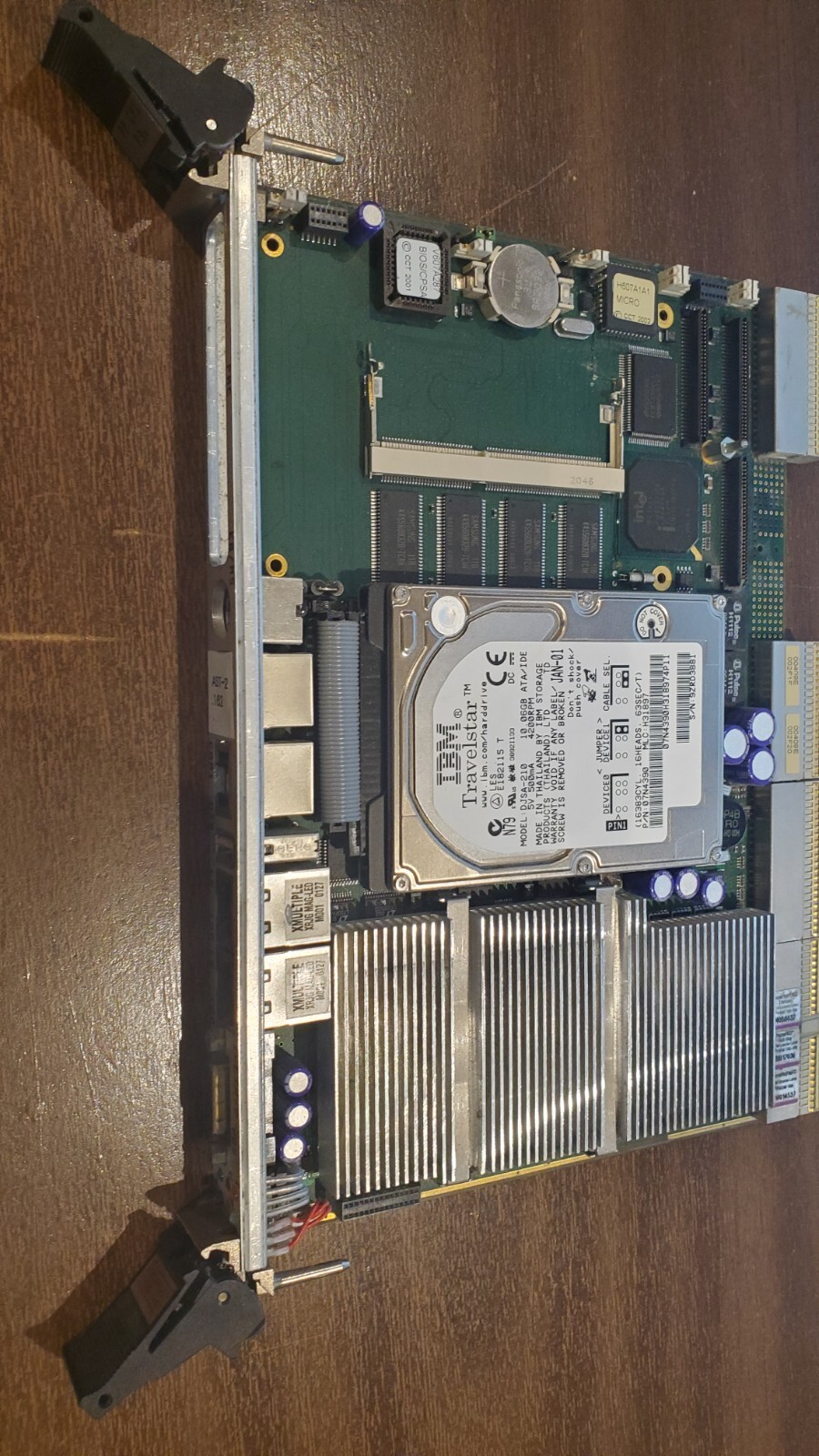 Concurrent CompactPCI bus Processor Card; PP CP1/P3x