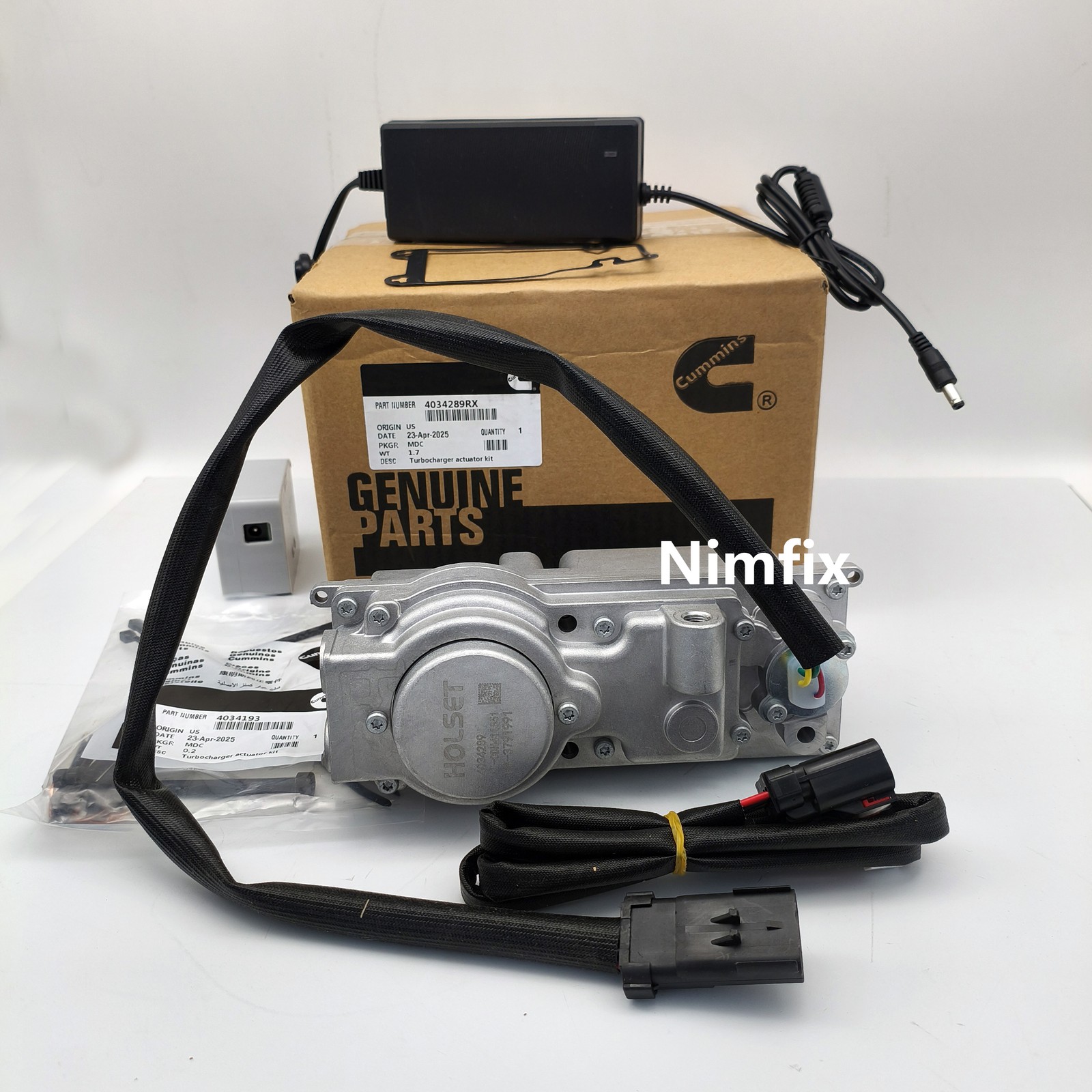 Turbo Electronic Actuator W/Calibrator 4034289RX For Cummins ISX QSX 6378270RX