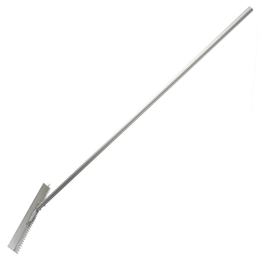 KRAFT TOOL GG836 Asphalt Lute,Magnesium,37 Tines,7 ft. 43Y579