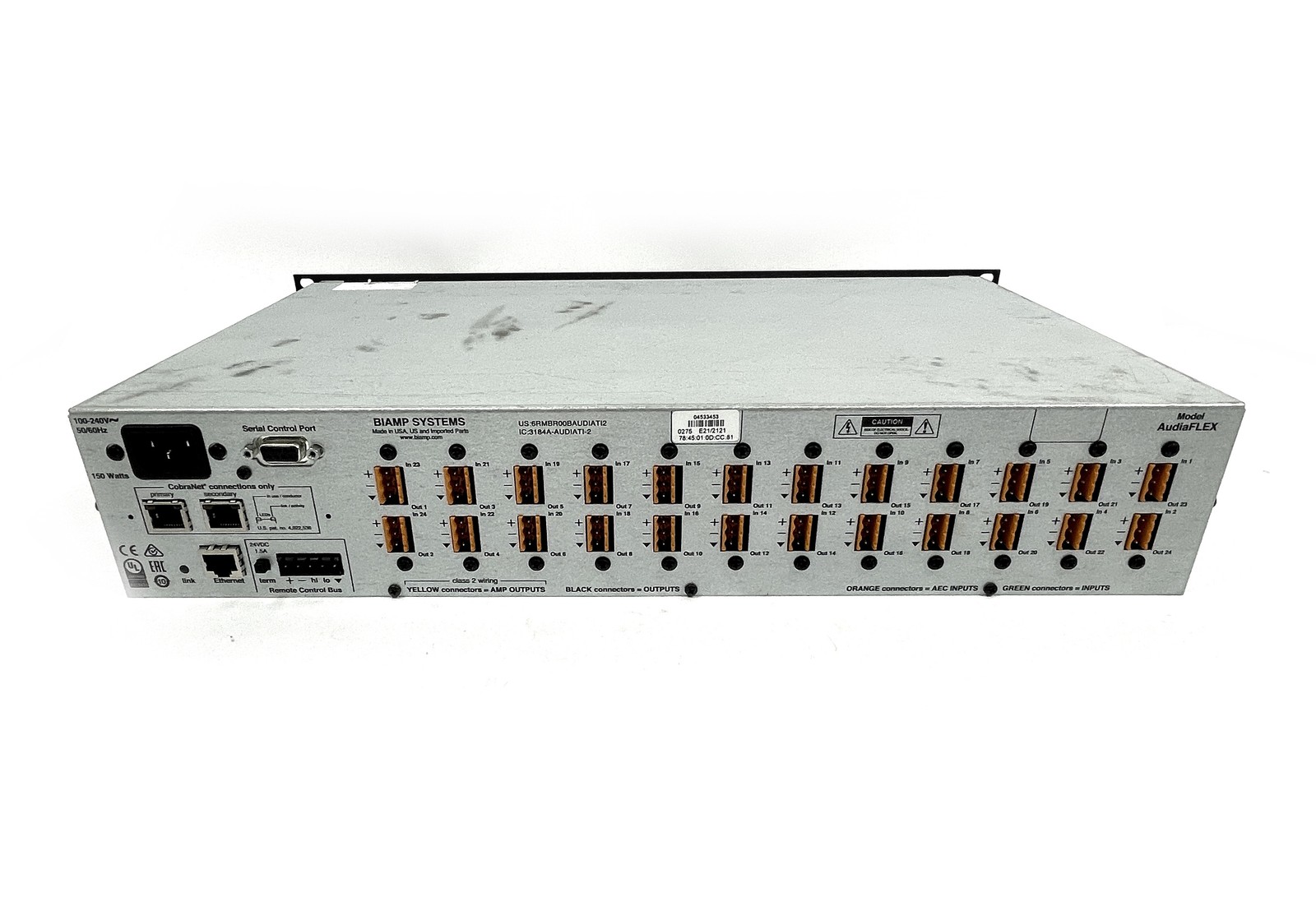 Biamp AudiaFlex TI-2 Digital Audio Processors 12x AEC-2HD