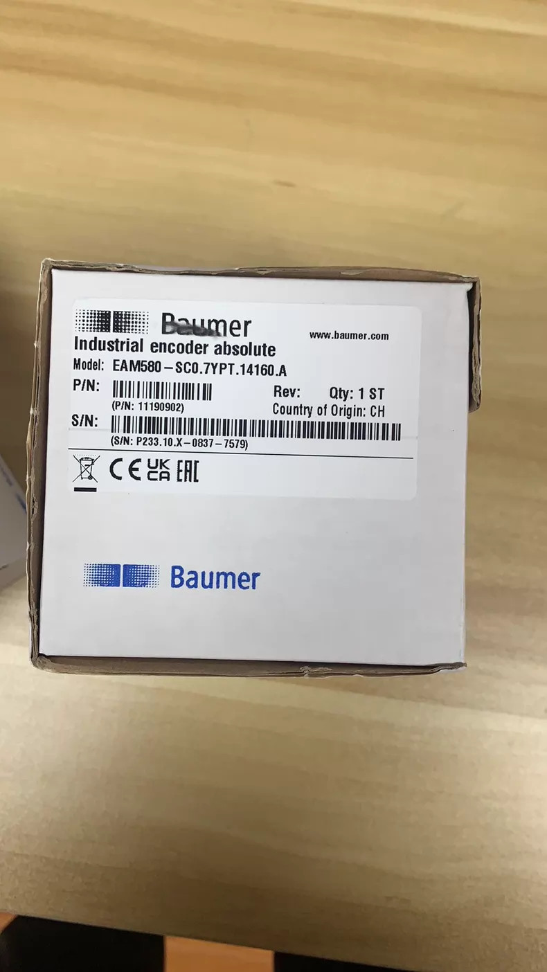 Brand New Baumer EAM580-SC0.7YPT.14160.A Encoder DHL Express delivery