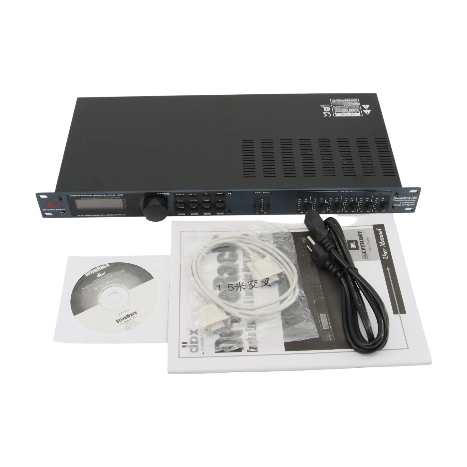 NEW DBX DriveRack 260 Loudspeaker Management System 2 In - 6 Out 100-120V