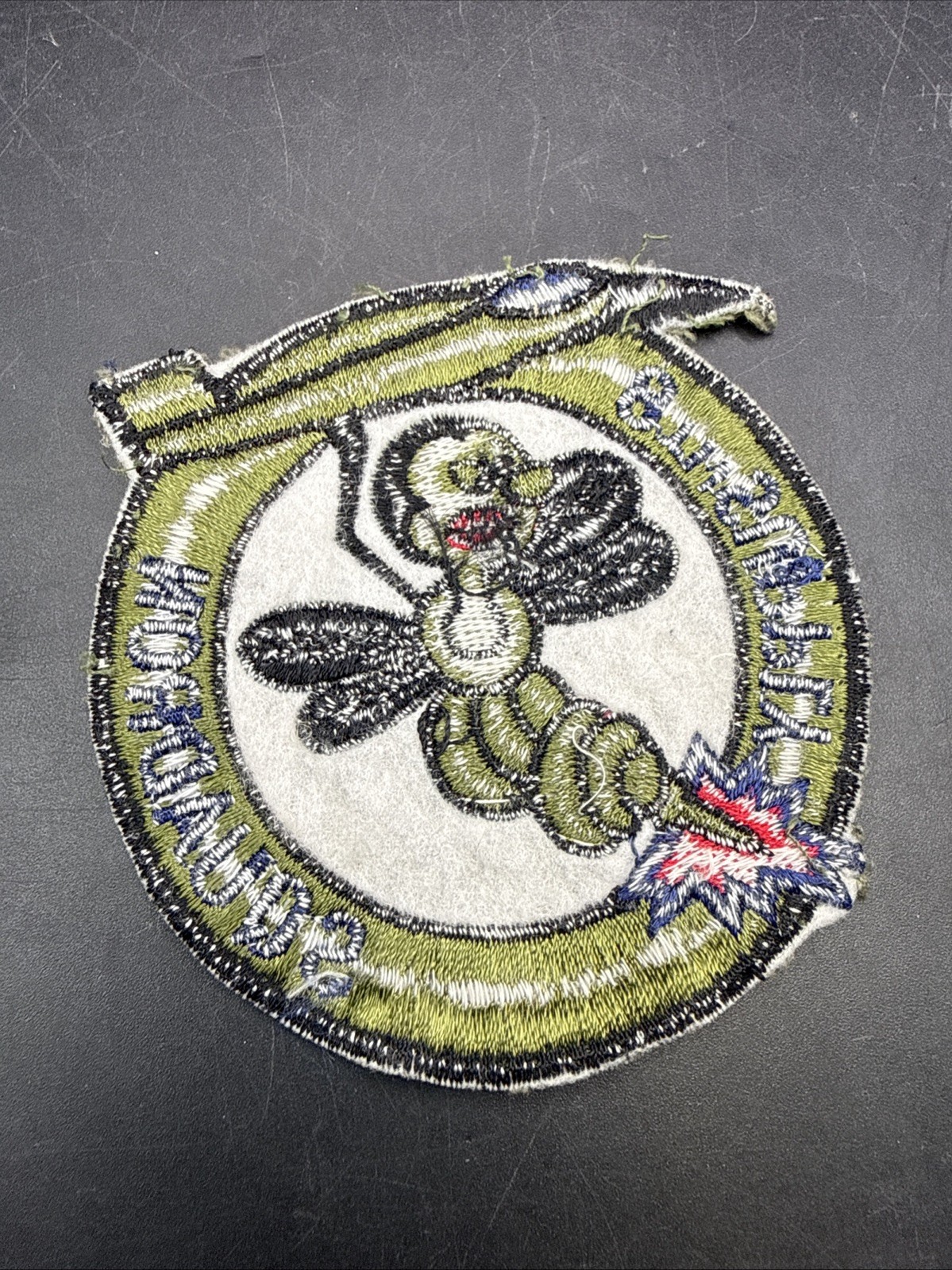 Patch , 8th Supply Squadron Patch USAF , 8TH US AIR FORCE , PATCH