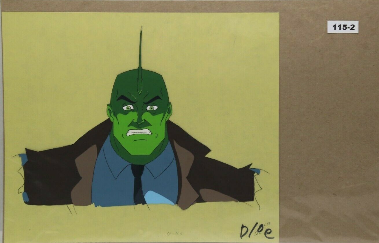Savage Dragon Original Production Cel 115-2 - Used Condition