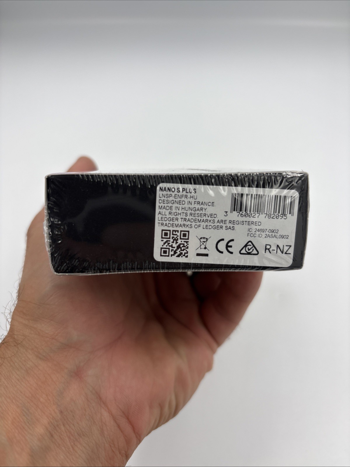 Ledger Nano S Plus Crypto Wallet Black - New Sealed