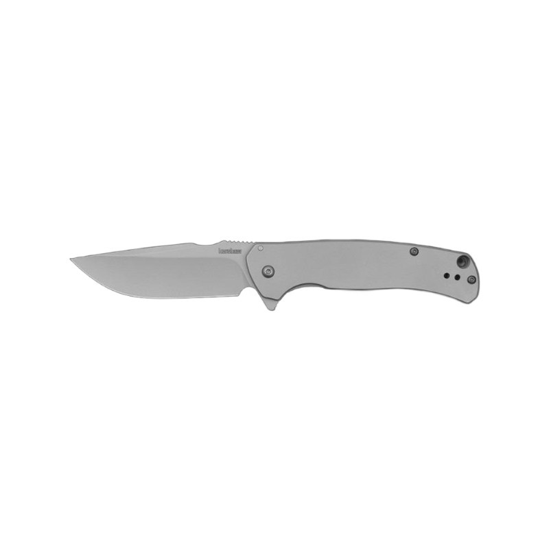 Kershaw 1416 Scour Assisted Folding Knife 3.3" 8Cr13MoV Drop Point Plain Edge