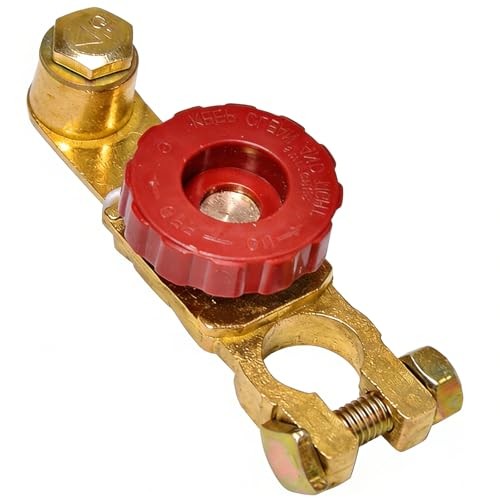 Battery Disconnect Switch Kill Switch for Cars,RVs,Truck - Anti Theft Battery
