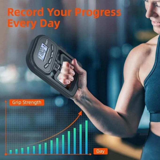 Hand Grip Dynamometer Grip Strength Meter Physical Therapy Rehabilitation