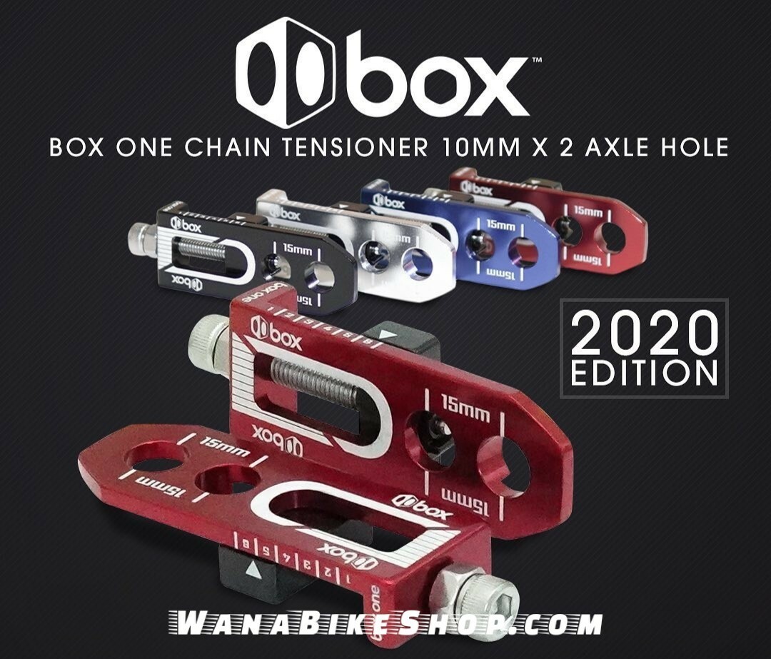 Box One Chain Tensioner 10mm x 2 Axle Hole BLUE