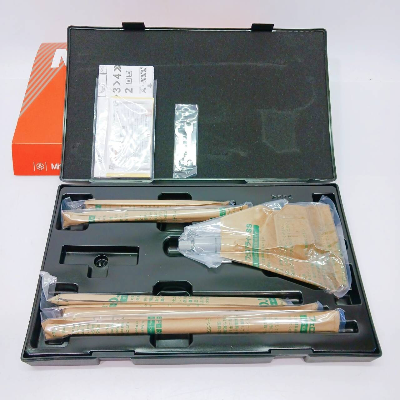 "Unused" Mitutoyo Digital Depth Micrometer 329-250-30 DMC100-150MX Gage Japan