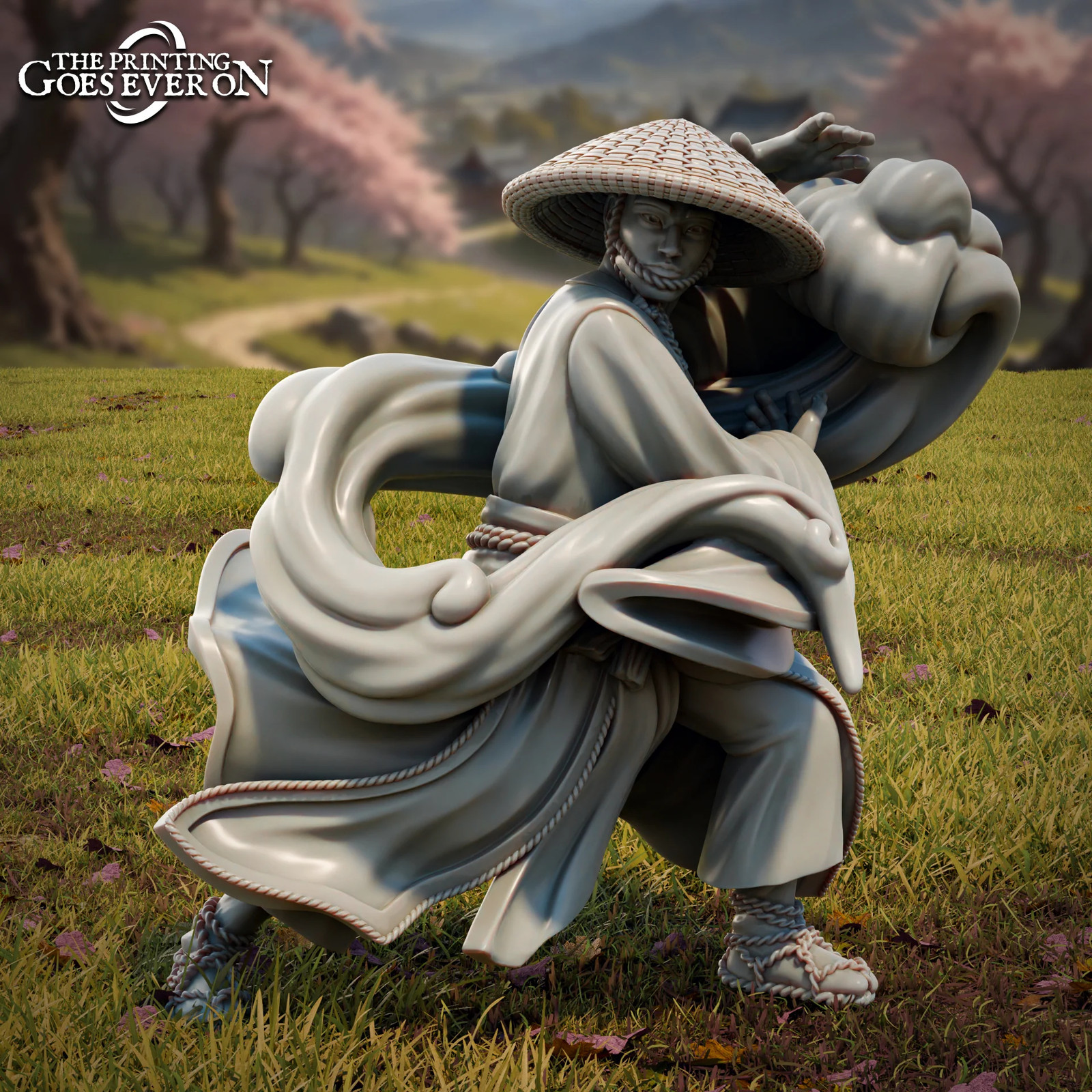 Jade Empire Mage - Resin Tabletop Miniature