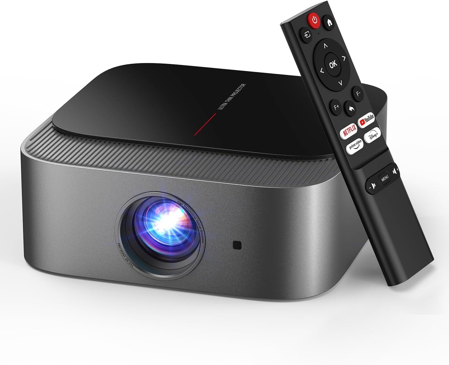 E2 Mini Projector 4K | Built-in WiFi 6 & Bluetooth 5.2 for Streaming Bliss